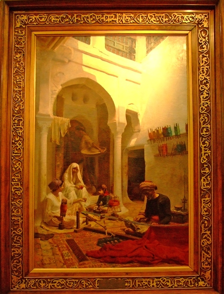 A Painting inside the Hall.