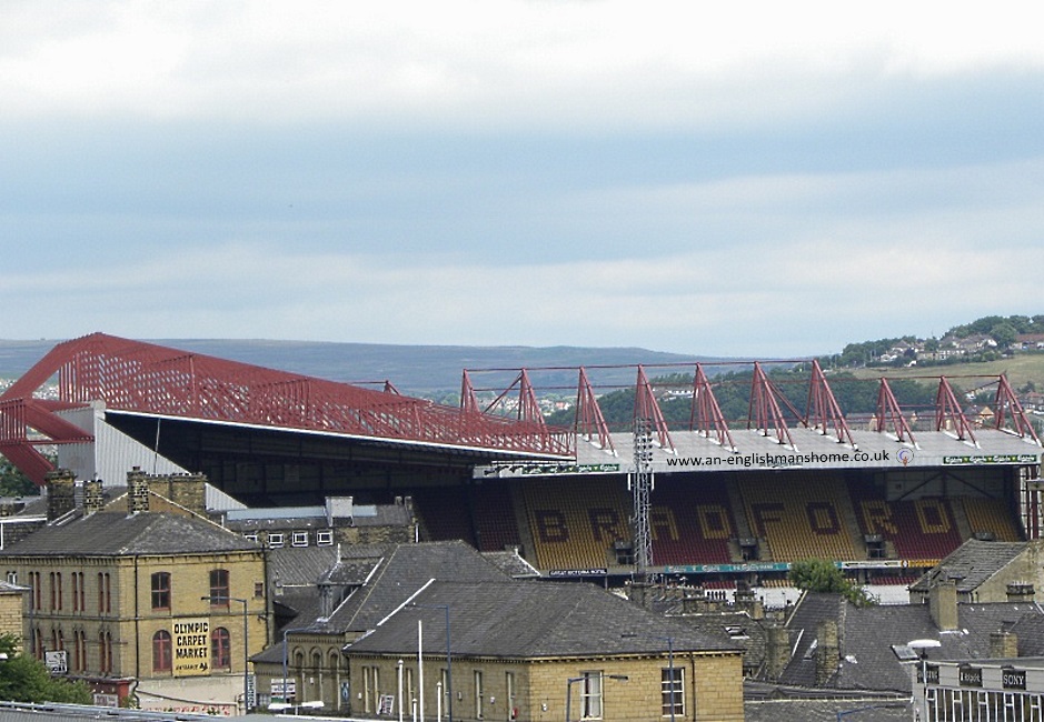 Bradford City football ground.