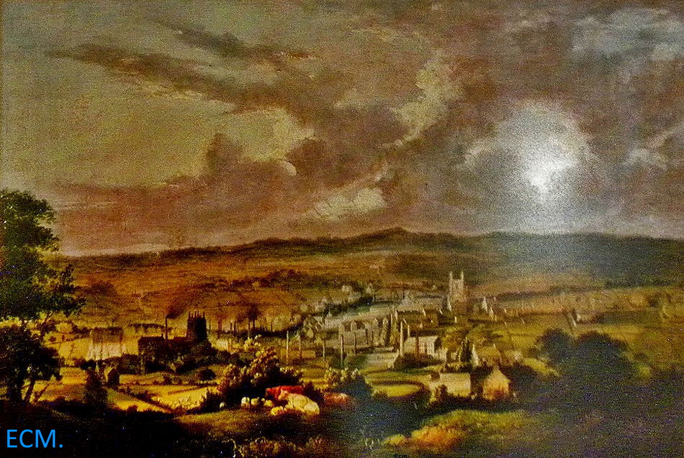 A Painting of Bradford in 1835 ish.