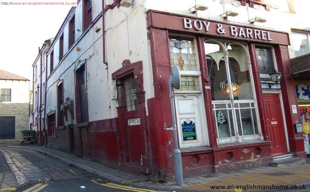 The Boy and Barrel pub.