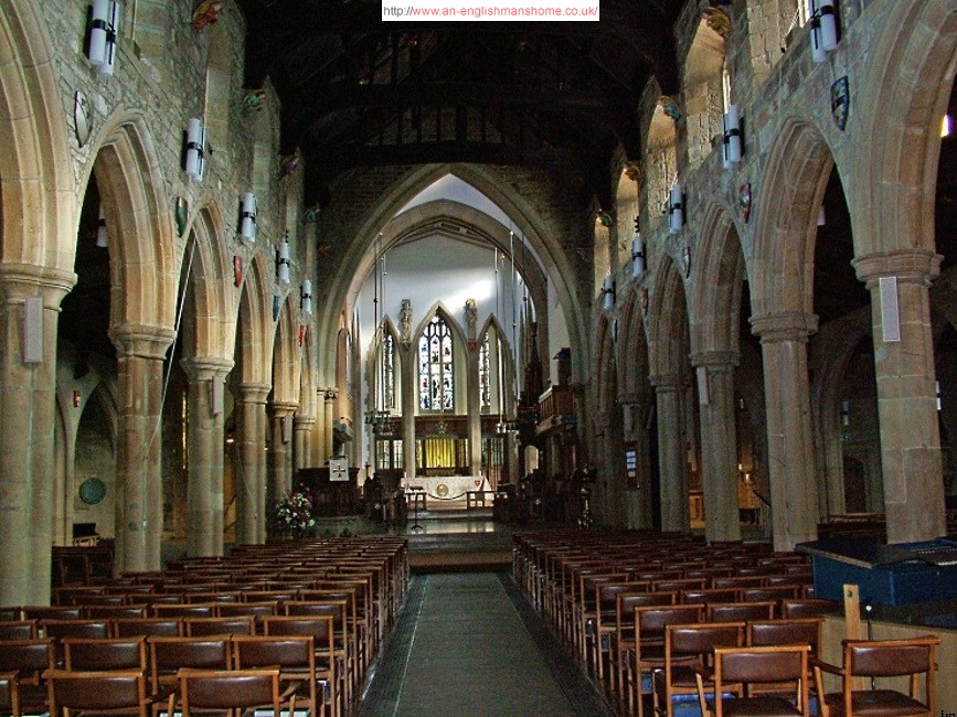 Inside the Cathedral.