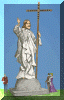 Statue of Christ. Argentina.