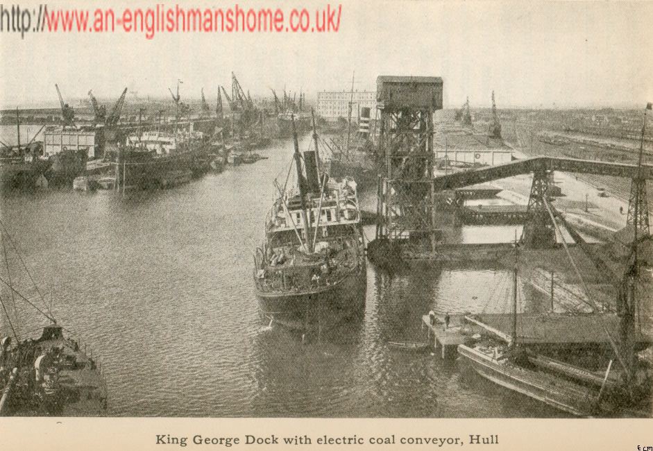 King George Docks, Hull 1924ish.