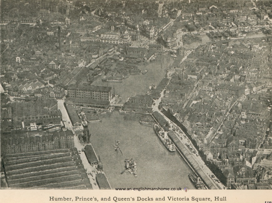 Queens Docks, Hull 1924ish.