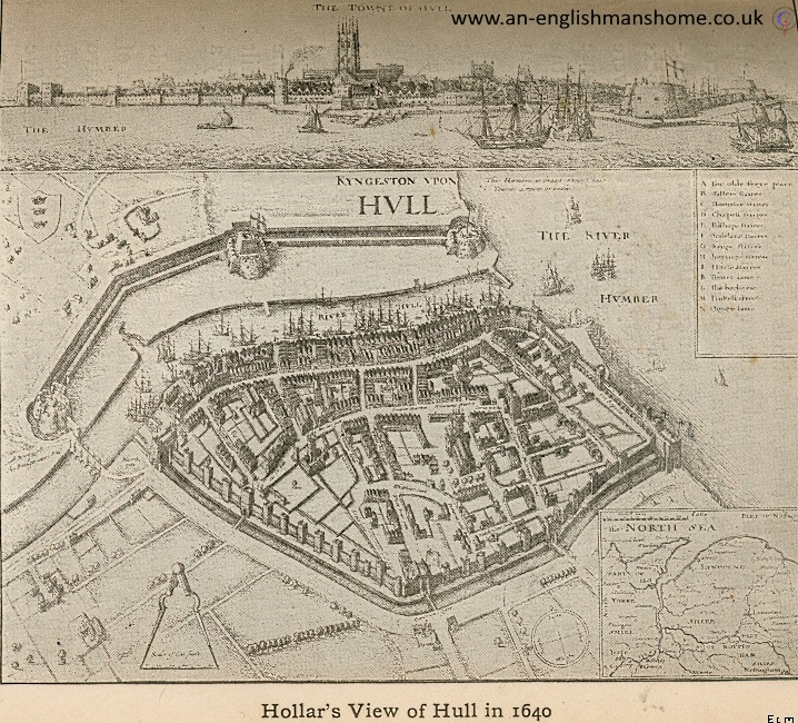 Hull in 1640.