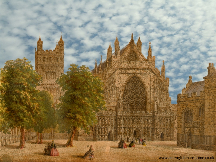 Exeter Cathedral 1880
