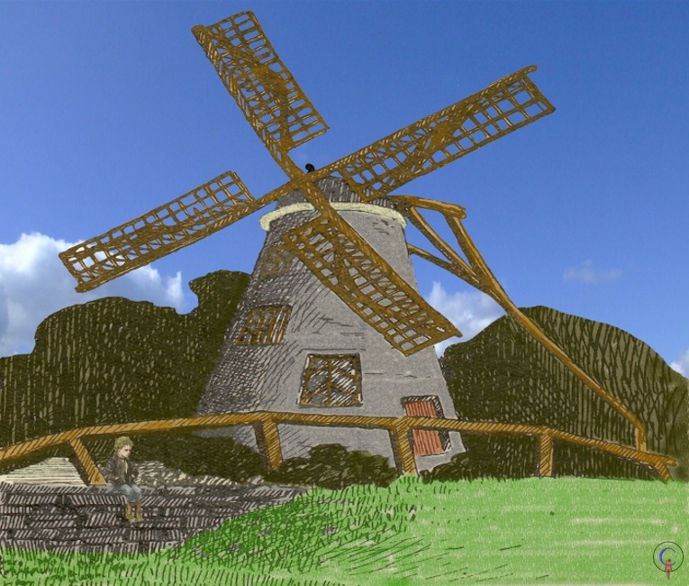 Shelf Windmill 1904 ish.