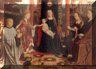 The Mystic marriage of St Catherine.