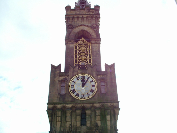 Clock tower.