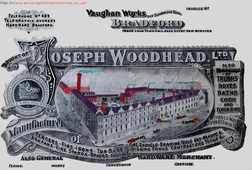 Woodheads Hardware, Bradford. 1900s