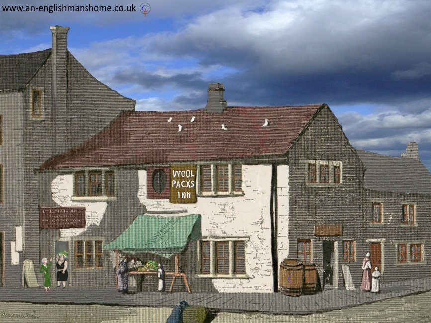 Wool Packs Inn. Bradford 1800s